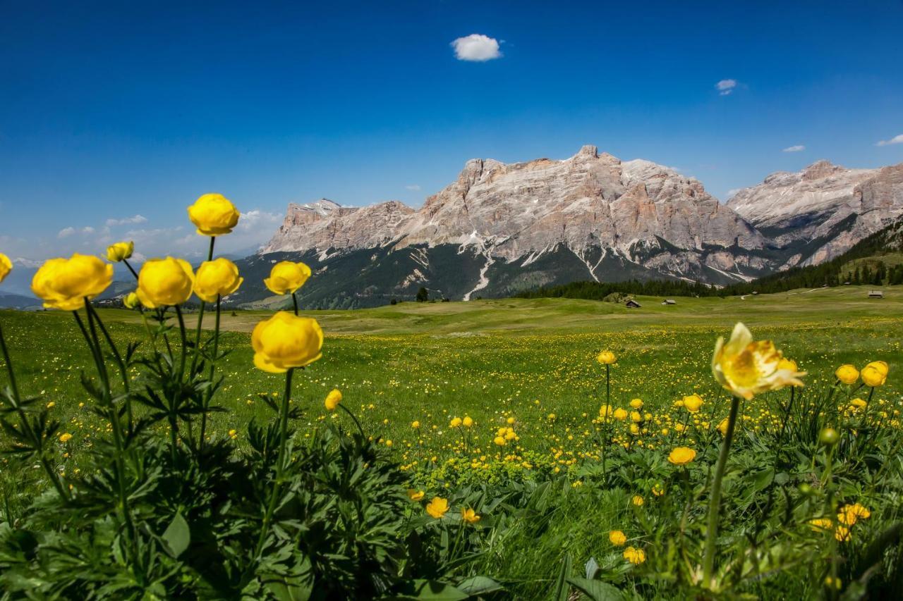 Hotel Conturines San Cassiano  Bagian luar foto