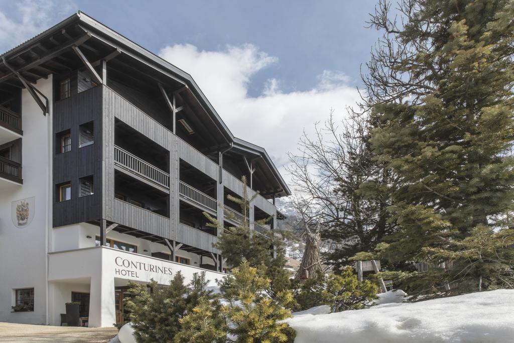Hotel Conturines San Cassiano  Bagian luar foto